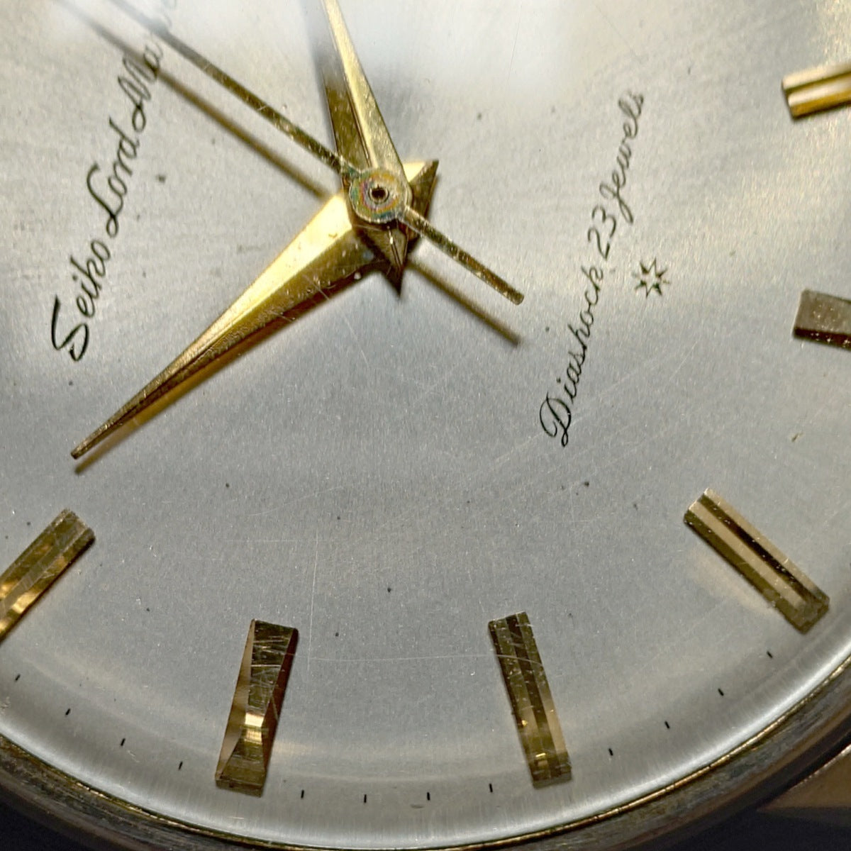 セイコー ロードマーベル 15023E 14金張り SD文字盤 23石 手巻 OH済 昭和37年/1962年製 Seiko
