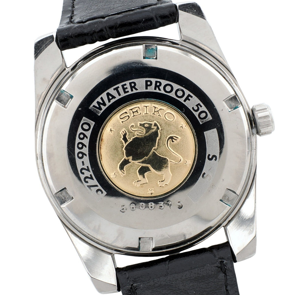 グランドセイコー セカンドモデル 5722-9990 ライオンメダリオン W SEIKOリューズ 手巻 OH済 昭和40年/1965年製