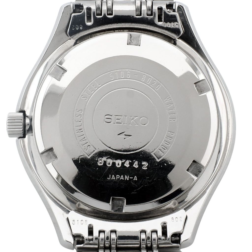 セイコー マチックP 33石 5106-8020 純正ブレスレット プッシュリューズ 自動巻 OH済 1968年製（昭和43年）