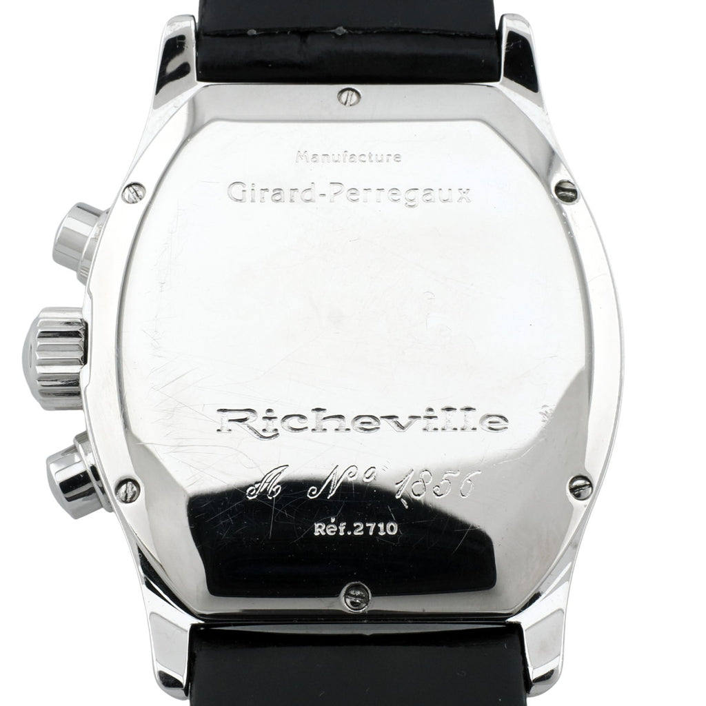 Girard-Perregaux Richeville Chronograph Ref. 2710, Lemania 1872, Manual-wind, Overhauled, 1990s, USED