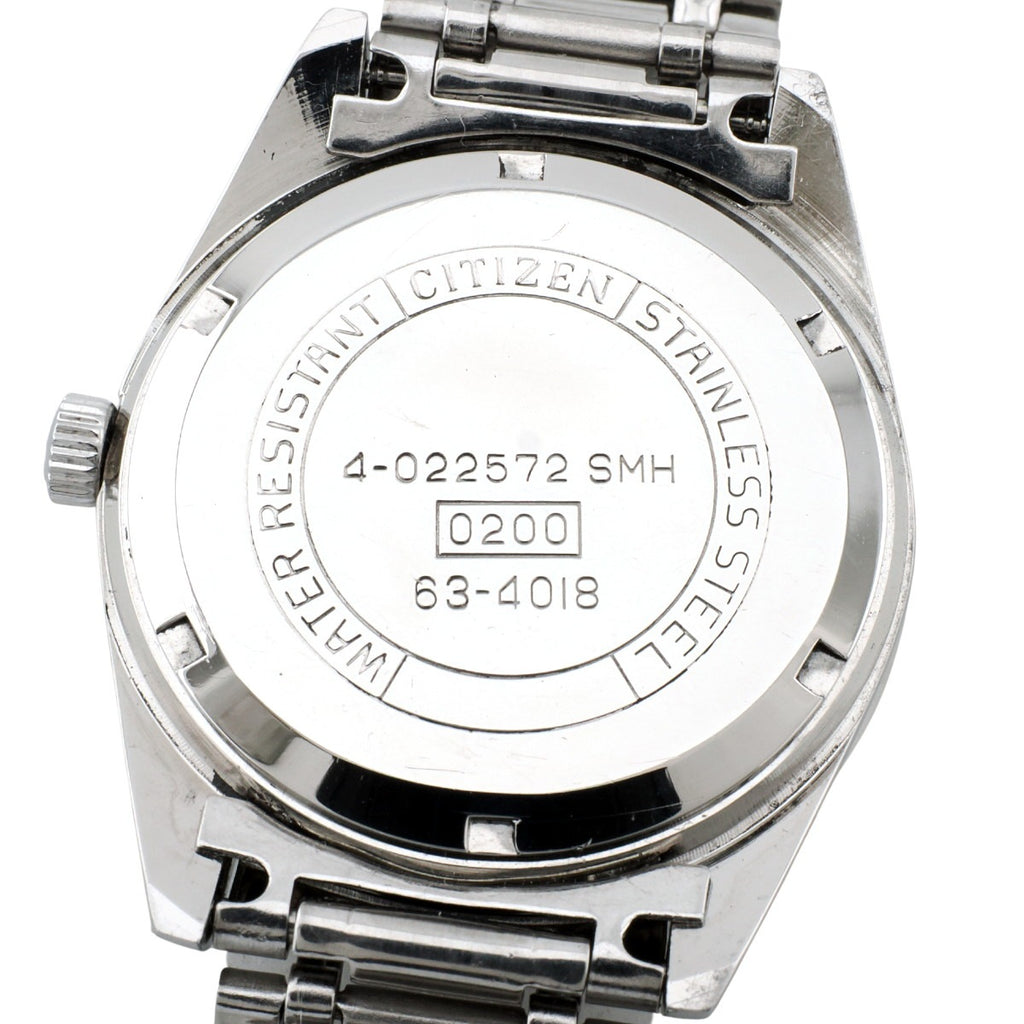シチズン ニューマスター22 輸出仕様 63-4018 純正ブレスレット 手巻 OH済 1970年代 Citizen