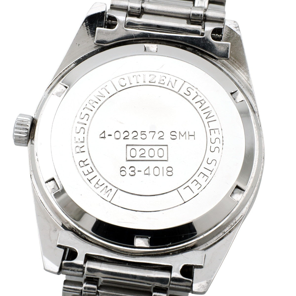 シチズン ニューマスター22 輸出仕様 63-4018 純正ブレスレット 手巻 OH済 1970年代 Citizen