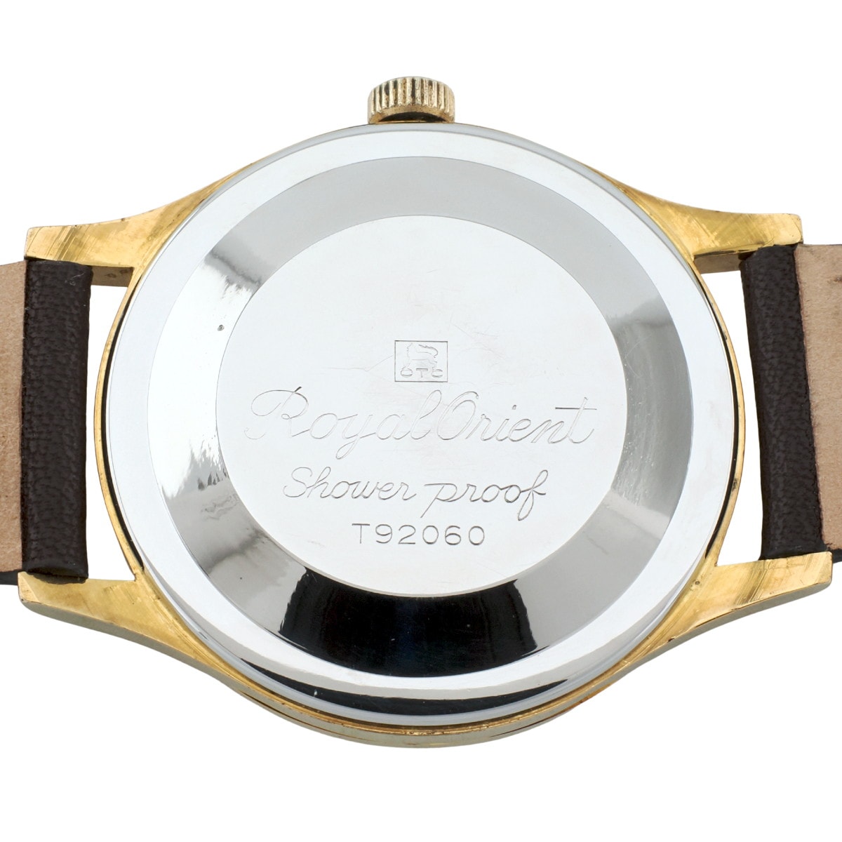 ロイヤルオリエント シャワープルーフ Ref.T92060 金メッキ/ステンレス 19石 手巻 OH済 1960年代