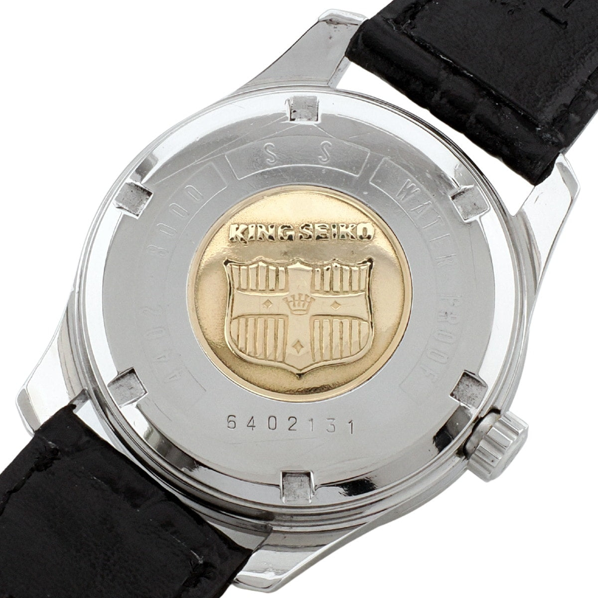 King Seiko 4402-8000 44KS Date, Early Model, Shield Medallion, Manufactured 1966, Overhauled, Manual Winding