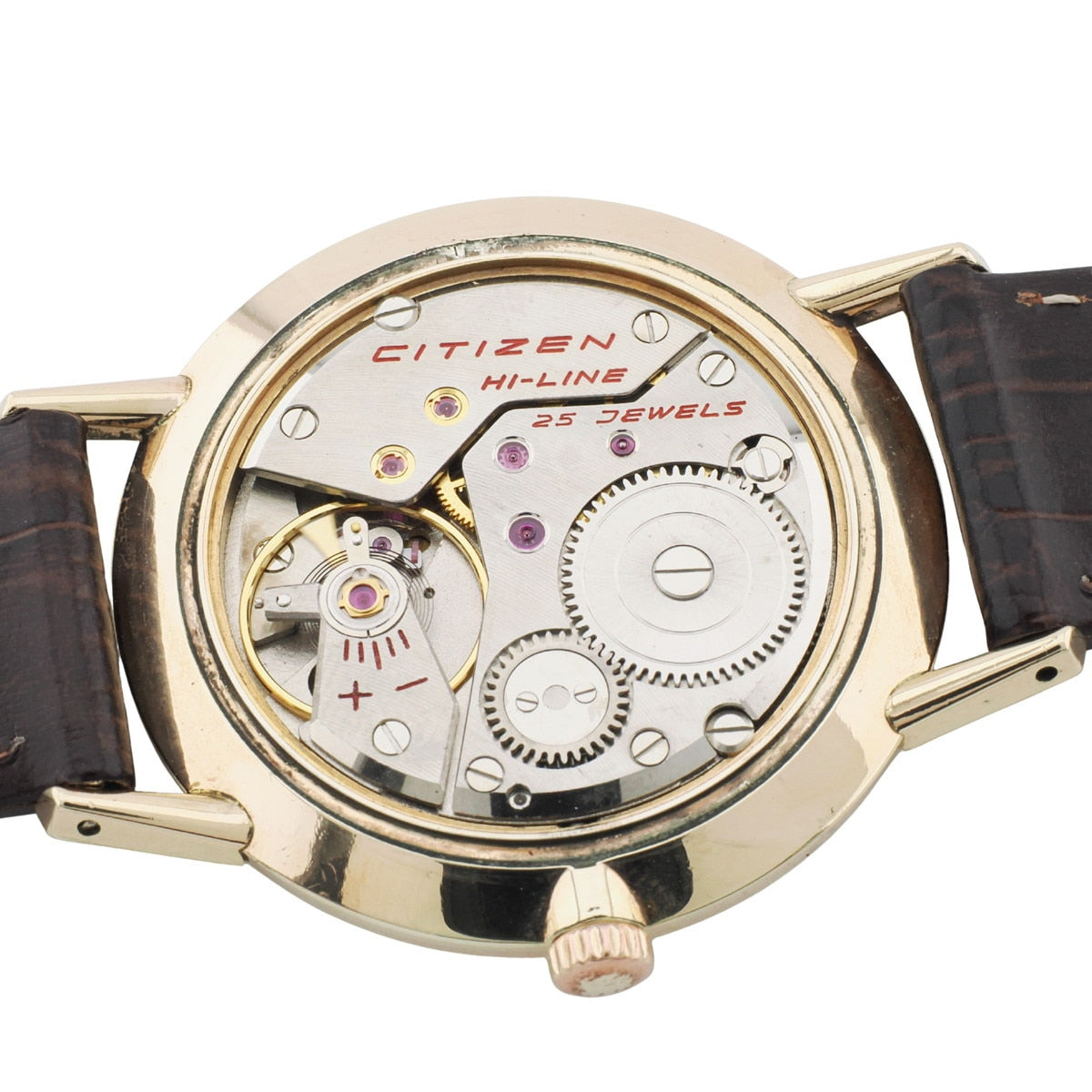 Citizen HILINE HL51507081 14K Gold Filled, 25 Jewels, Manual Wind, Overhauled, Manufactured 1962 (Showa 37)