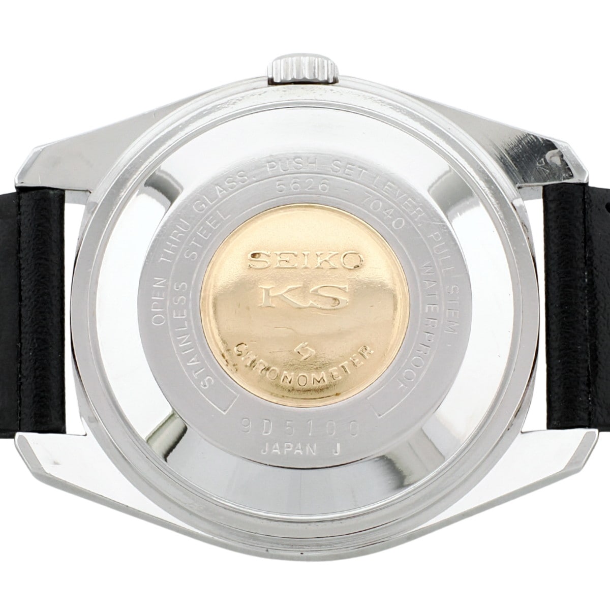SEIKO キングセイコー 5621-7020 金メダリオン 自動巻 W638 キングセイコー クロノメーター 5626-7040 ワンピースケース 金色
