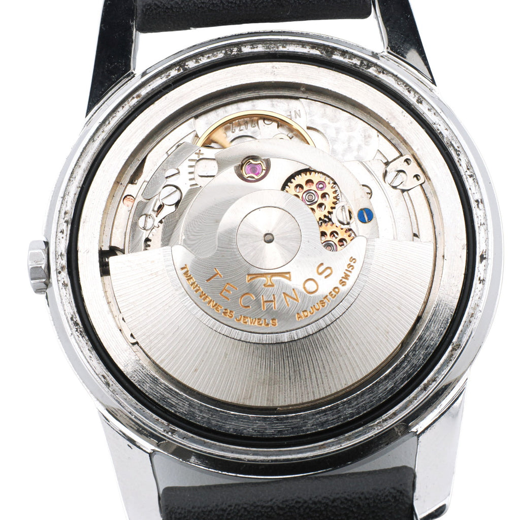 テクノス スカイエース ETA2472 25石 自動巻 OH済 1960年代