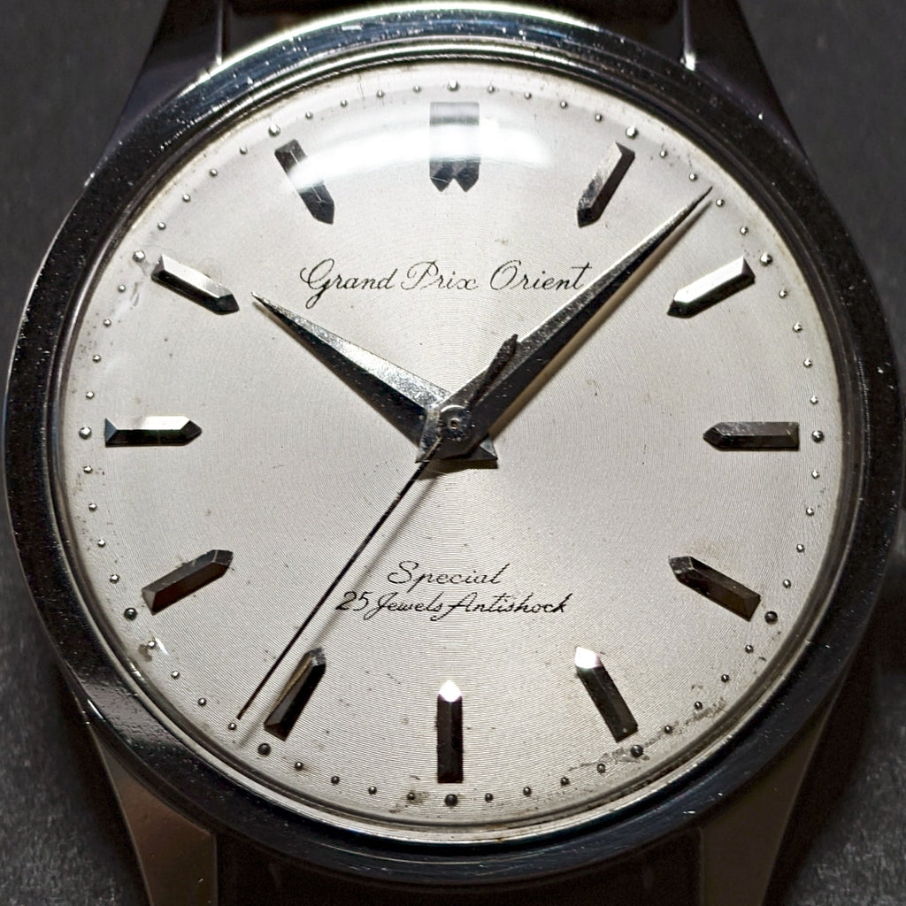 Grand Prix Orient Special F114420 25 Jewels Manual Wind, Serviced, 1960s