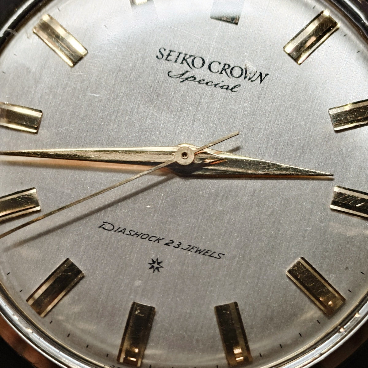 Seiko Crown Special Gold-Filled J14100 SD Dial Cal.341 Manual-Wind, Serviced, Made in 1961 (Showa 36)