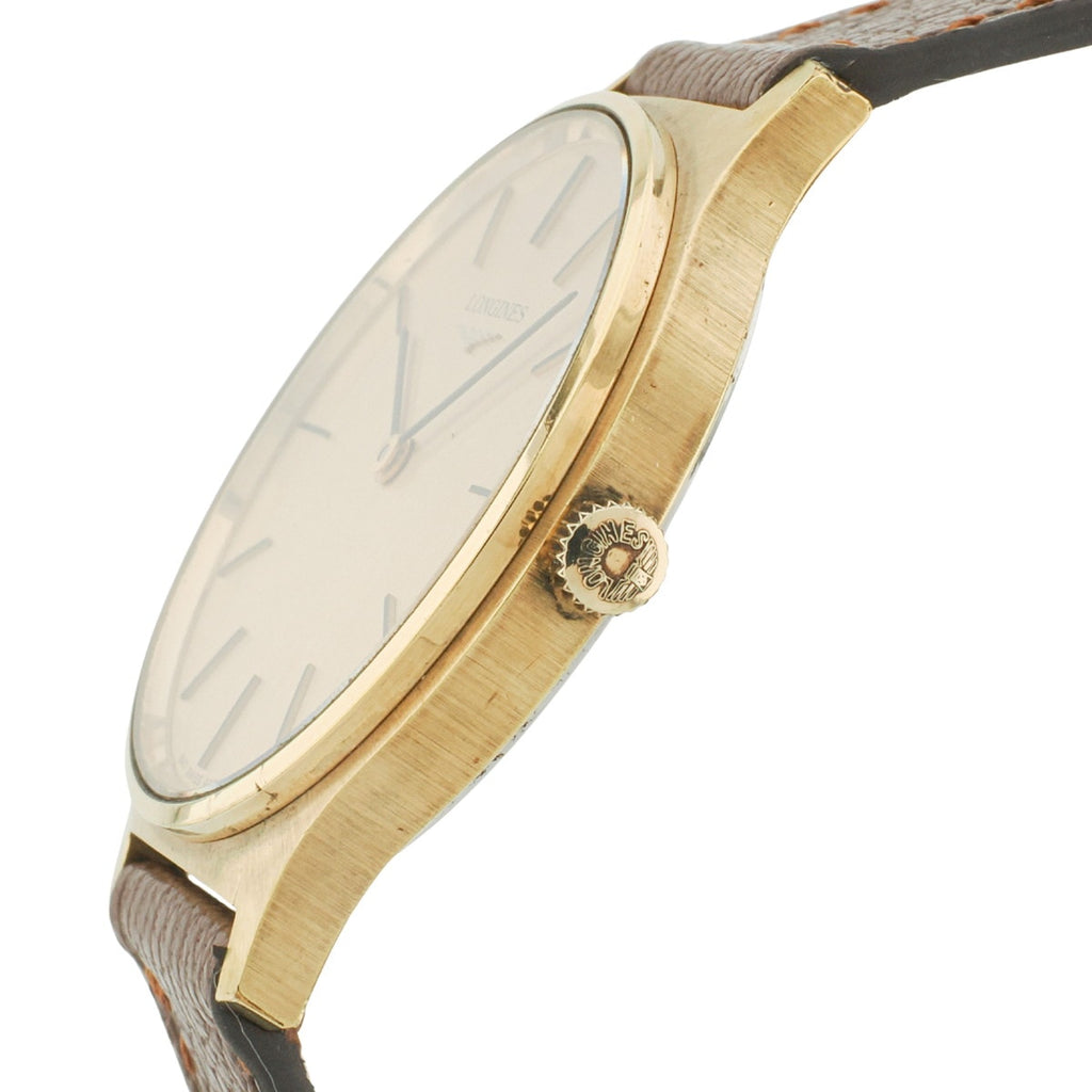 Longines Ref.4427.1 Thin Gold-Plated Case Cal.L847.4 Manual-Winding, Serviced, 1977
