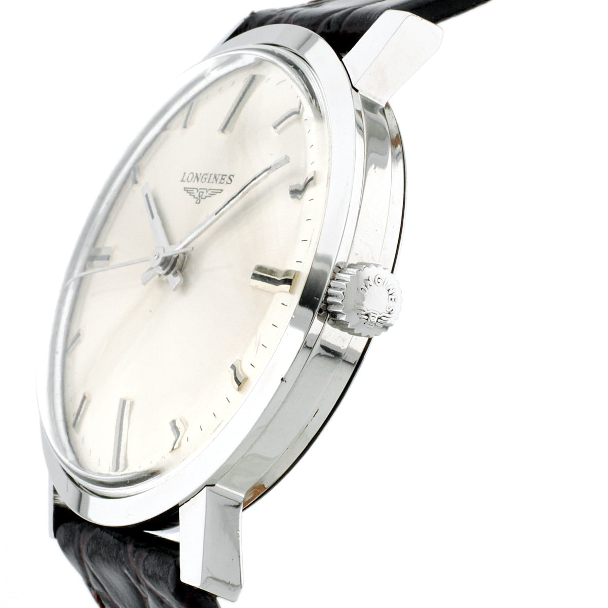 Longines Ref. 8319-4, screw-back, Cal. 284, 17 jewels, manual wind, serviced, 1969.