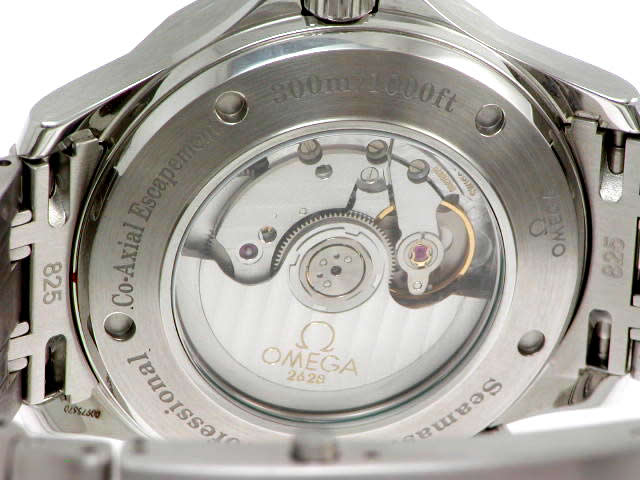 オメガ シーマスター コーアクシャル GMT 300m 自動巻き 2535.80 新品同様