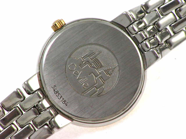 オメガ デビル クラシック クオーツ YGP/SS レディース USED