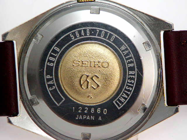 56GS グランドセイコー  5646-7010 日付曜日 自動巻 OH済 昭和46年製