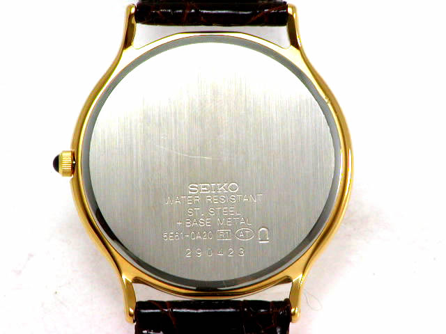 セイコー SADV037 ドルチェ クオーツ 5E61-0A20 USED