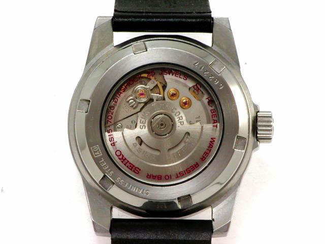 セイコー メカサス 自動巻 35mm 4S15-7020 1990年代 USED　