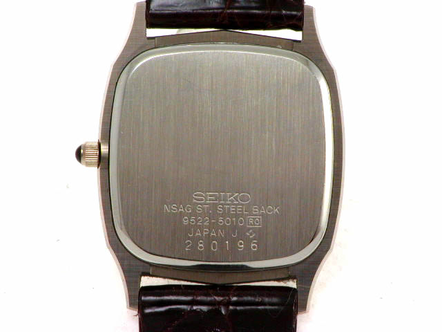 セイコー ドルチェ 9522-5010 クオーツ USED　