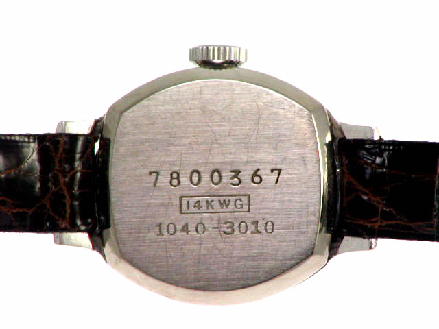 セイコー ソーラースペシャル 14KWG 婦人用 手巻 1040-3010 OH済 昭和42年製 　
