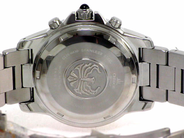 セイコー クレドール フェニックス クロノグラフ GCBP997 黒文字盤 USED　