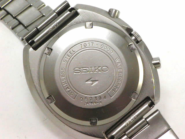 セイコー 5スポーツ スピードタイマー 7017-6000 自動巻 昭和45年製　
