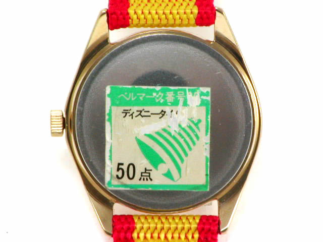 セイコー ディズニータイム ミニーマウス 手巻 昭和40年代 未使用品 OH済　