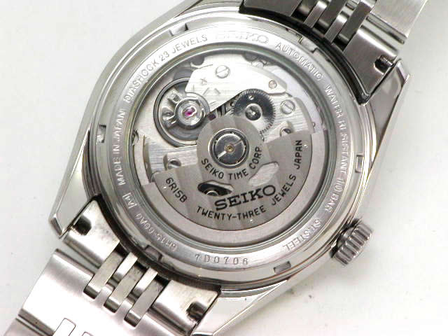 セイコー オートマチック 6R15-00A0 自動巻 USED　