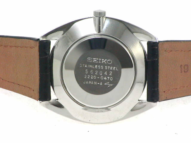 セイコー シャリオ 2220-0470 手巻 OH済 昭和50年製　