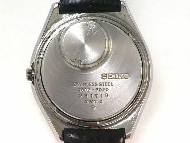 セイコー クオーツ QT 3802-7020 昭和47年製　