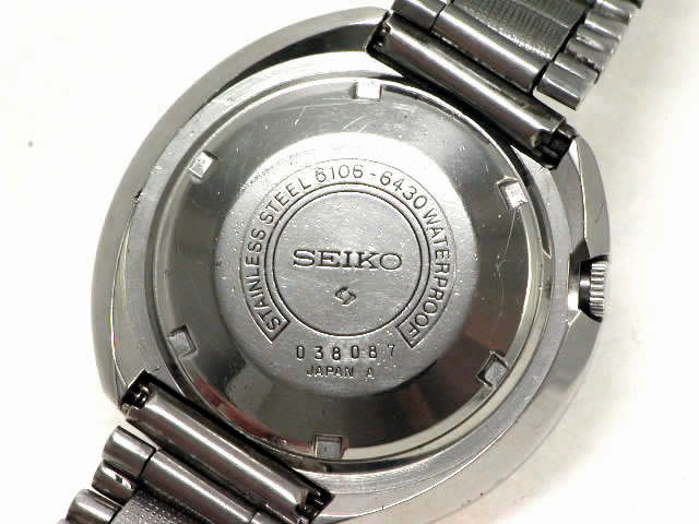 セイコー 5スポーツ 6106-6430 自動巻 OH済 昭和45年製　