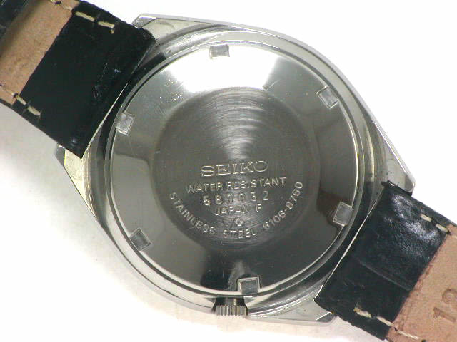セイコー 5アクタスSS 6106-8760 自動巻 OH済 昭和50年製　