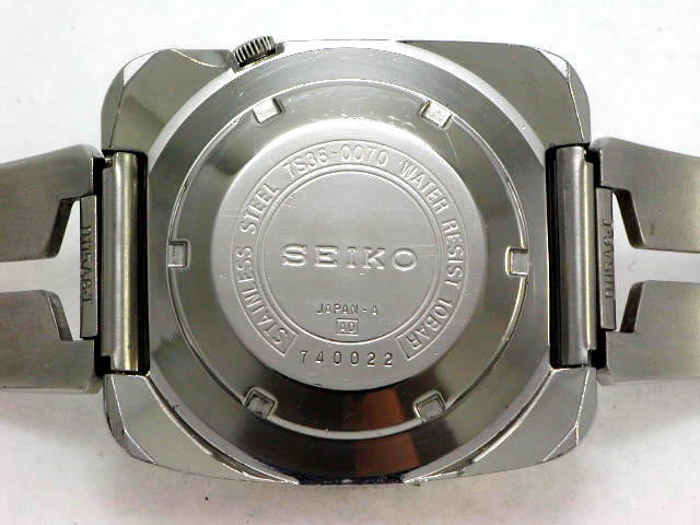 セイコー 5スポーツ 7S36-0070 復刻版 角型 自動巻 USED　