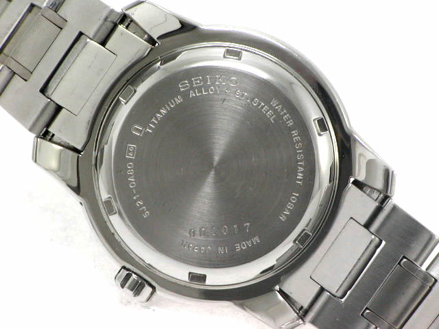 セイコー ブライツ キネテック 黒文字盤 5J21-0A80 2000年製 USED　