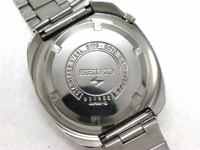 セイコー 5スポーツ 5126-6010 自動巻 OH済 昭和44年製　