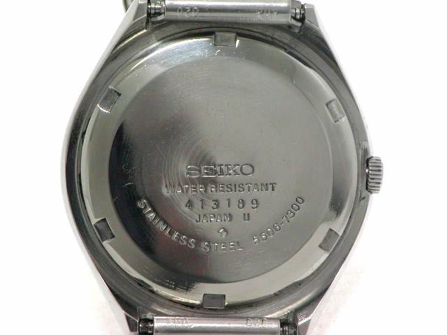 セイコー ロードマチック 9面ガラス 5606-7300 自動巻 OH済 昭和49年製　