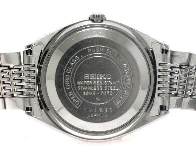 セイコー LM ロードマチック 5606-7070 自動巻 OH済 昭和46年製