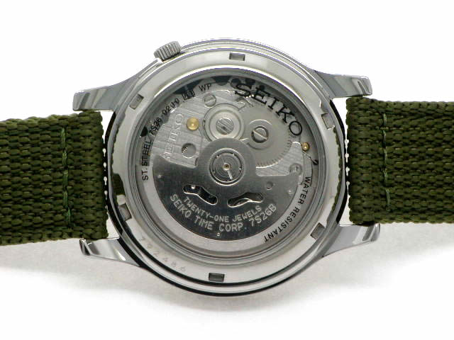 セイコー ファイブ ミリタリー 7S26-02J0 自動巻 2007年製 USED　
