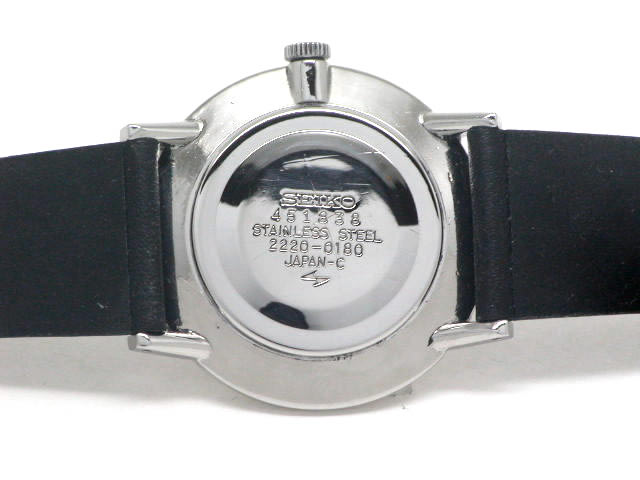 セイコー シャリオ 2220-0180 17石手巻 OH済 昭和49年製