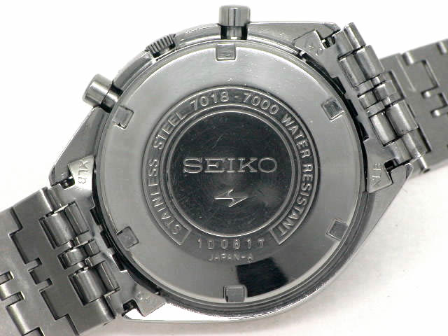 セイコー クロノグラフ 7018-7000 自動巻 昭和46年製 OH済