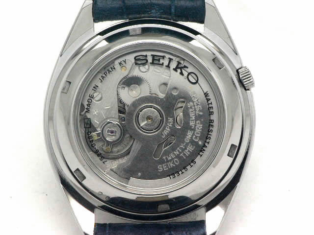 セイコー 5 7S26-0480 ブルー 自動巻 USED