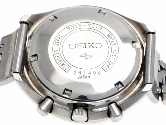セイコー 5スポーツ 7015-7010 スピードタイマー ラリーメーター 自動巻 OH済 昭和47年製