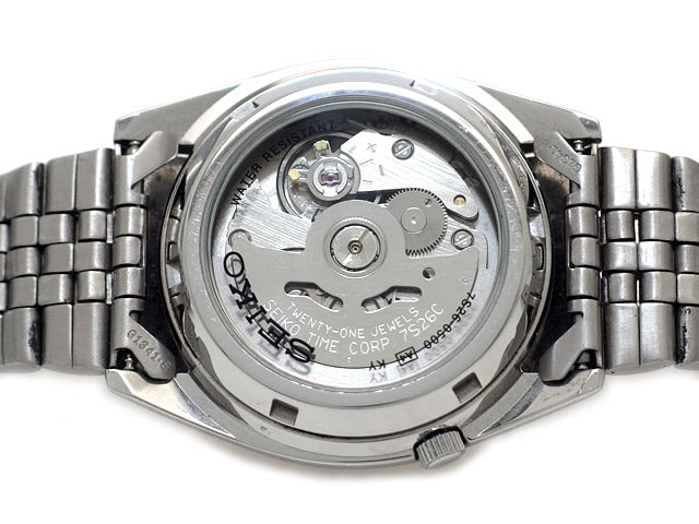 セイコー5 7S26-0500 SNXJ89 自動巻 逆輸入モデル USED