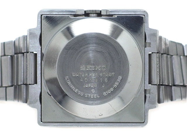 セイコー 5アクタス 6106-5530 25石自動巻 角型 OH済 昭和49年製