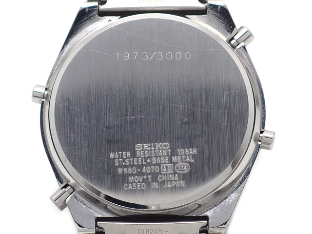 セイコー ジウジアーロ 3000本限定復刻モデル SBJA003 W680-4070 クオーツ USED