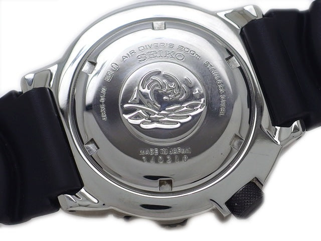セイコー ダイバーズ 200m ブラックPVDベゼル SRP315 自動巻 USED