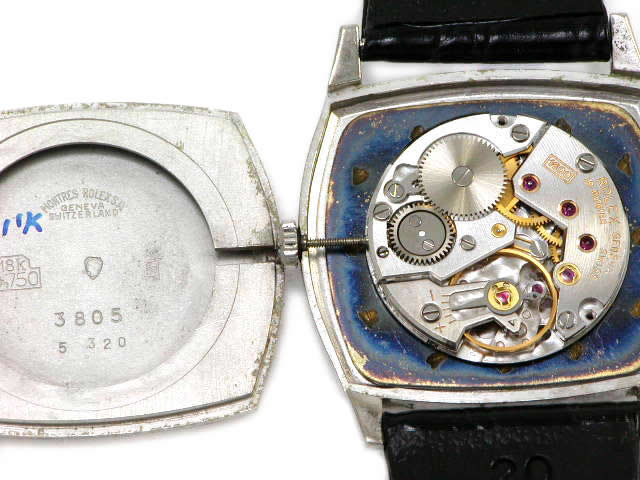 ロレックス チェリーニ WG 3805 Cal.1600 手巻き 1970年代　