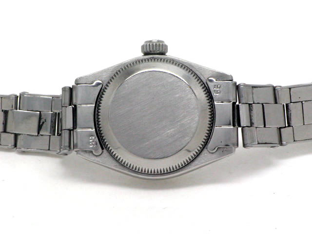 ロレックス オイスターパーペチュアルデイト レディス 6517 Cal.1130 自動巻 OH済 1950年代