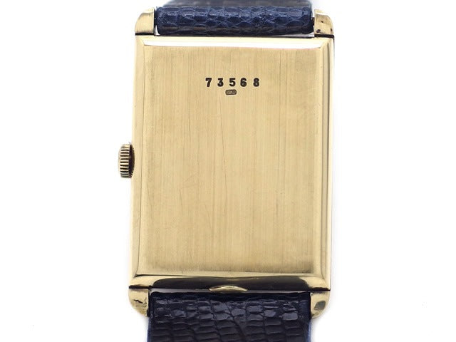 オーディマピゲ レクタンギュラー 18KYG 手巻 1950年代