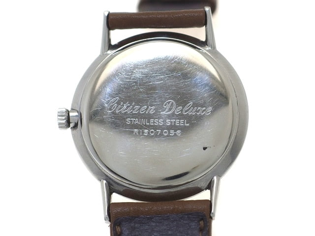 シチズン デラックス R1507056 21石手巻 OH済 1960年代製造