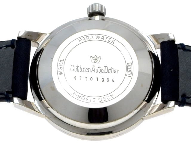 シチズン オートデーター7 19石自動巻 OH済 昭和39年製 – WATCH COLLE