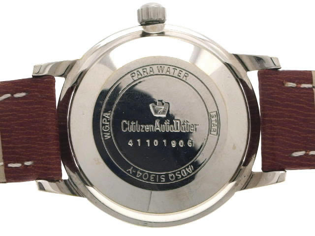 シチズン オートデーター7 19石自動巻 OH済 昭和39年製 – WATCH COLLE
